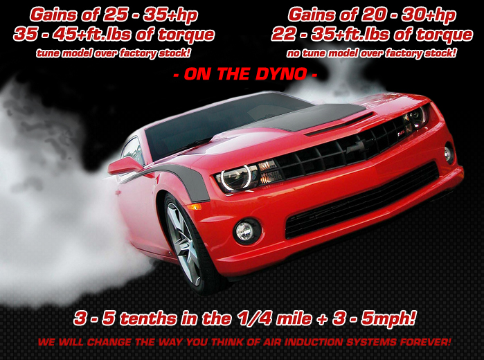 2010 62L V8 Camaro Vararam Ram Air Intake Tune Required